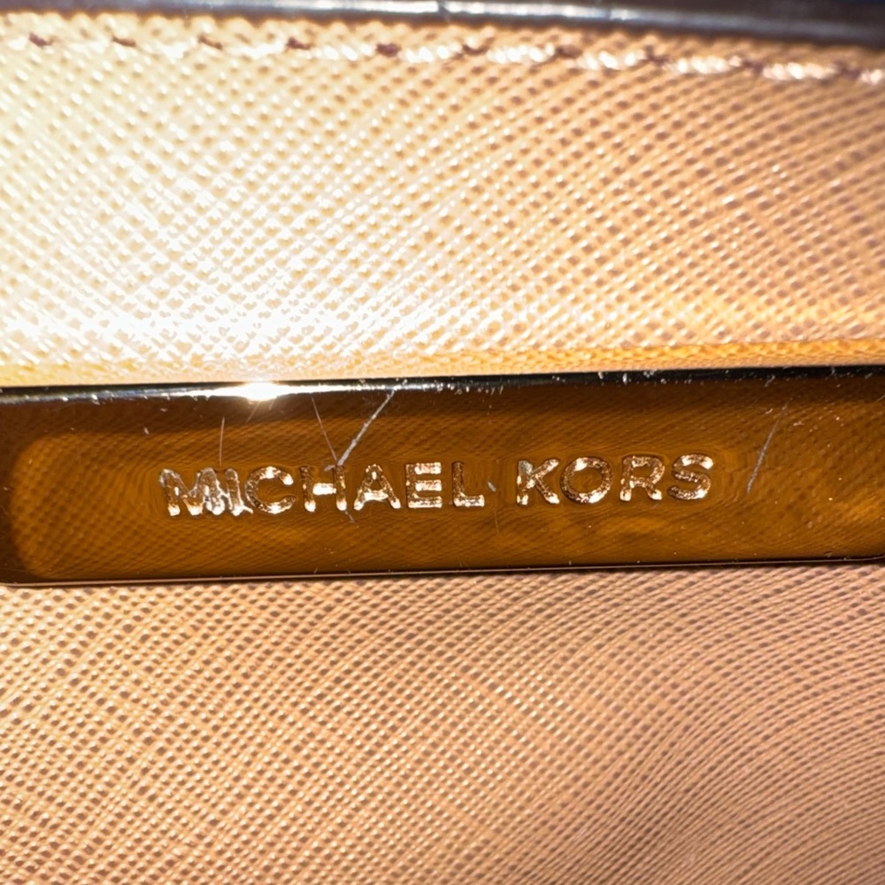 Michael Kors EUC Adele' LOVE Ltd Ed satchel - Picture 7 of 7